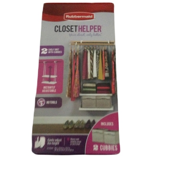 Rubber Maid Closet Organizer - Picture 3 of 4